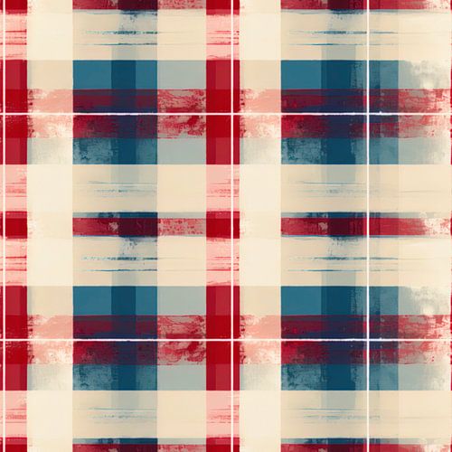 Vintage Plaid # LVIII