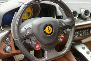 Ferrari F12Berlinetta Gran Turismo-sportwagen-dashboard van Sjoerd van der Wal Fotografie