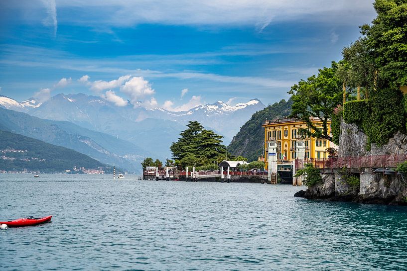 Vue de Varenna sur le lac de Côme par Andreas Völkel