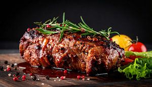 Das Fleisch durchgegart
