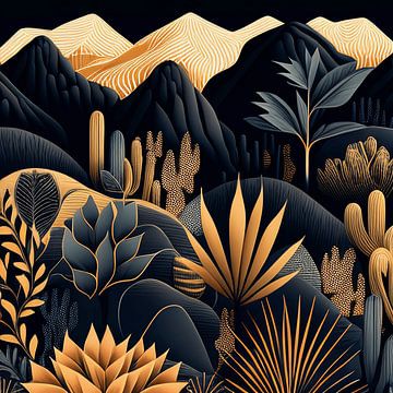 Gouden woestijn van Vythryd Arts