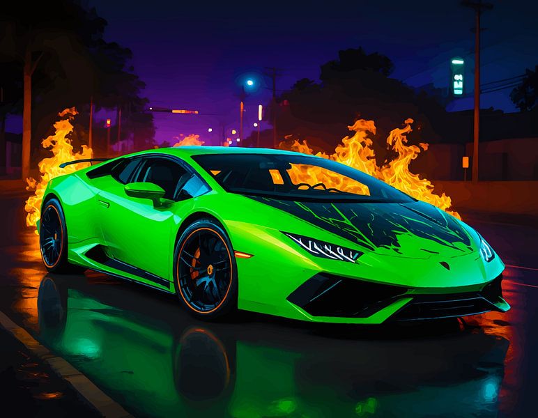 Lamborghini Huracan par MIROKKU