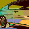 Chargement de la Dodge Musclecar sur The Art Kroep