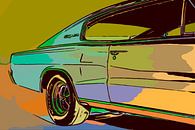 Musclecar Dodge Charger van The Art Kroep thumbnail