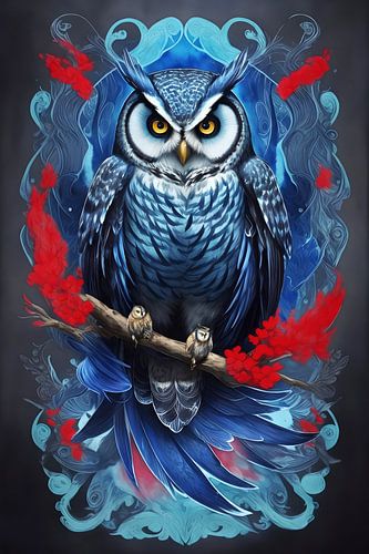 De uil - het gezelschapsdier van de godin Athena