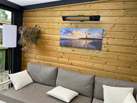 Sunrise at the Texel lighthouse.