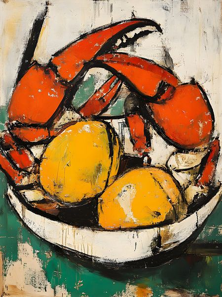 Hummer an Orangen von Petra Dreiling-Schewe