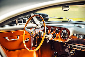Ferrari 250 GT Europa classic grand tourer dashboard