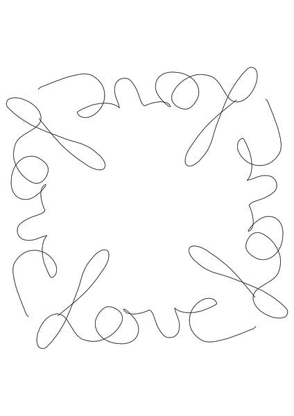 Love lineart by Felix Zänkert