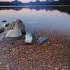 Zonsondergang aan Lake McDonald - Glacier National Park van Wilco Berga