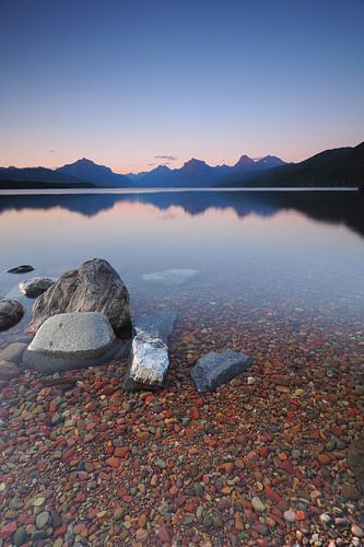 Zonsondergang aan Lake McDonald - Glacier National Park