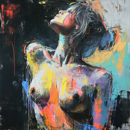 Tanz der Farben | Modernes Porträt