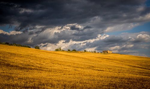 dramatische lucht in Toscane