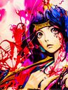 MANGA GIRL van The Art of Mark Fischer thumbnail
