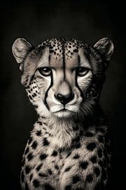 Guépard sur Poster Art Shop