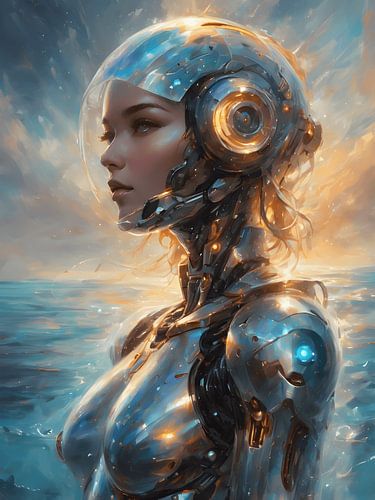 Robot Vrouw van de toekomst