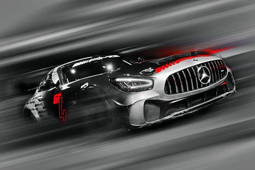 Mercedes AMG GT4 - Red Touch / Version III)