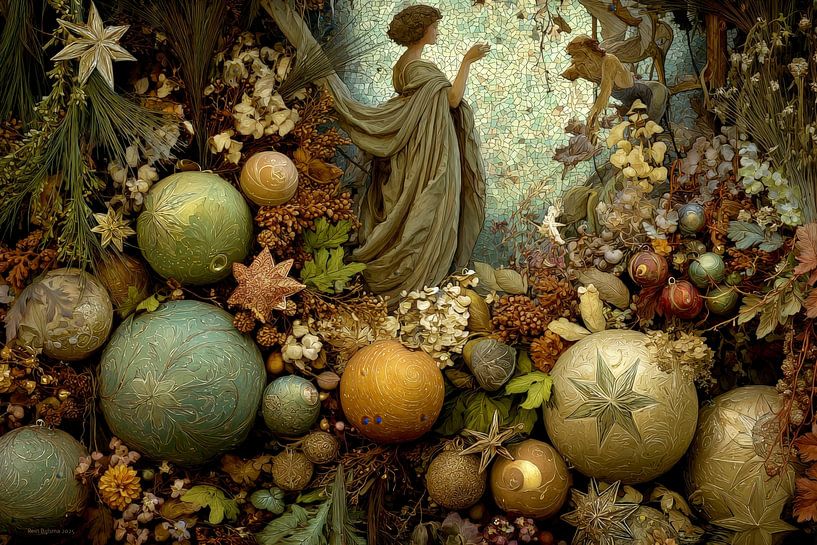 Christmas baubles and decorations 7 by Rein Bijlsma Art