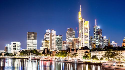 Frankfurt am Main bei Nacht