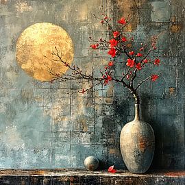 Veille silencieuse et dorée sur Caprices d'Art