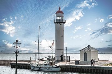 De vuurtoren van Hellevoetsluis van Ellen Driesse
