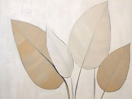 Abstraktes minimalistisches Kunstwerk von Moderne Kollektion