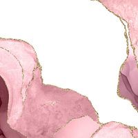 Blush & Goud Agaat Textuur 07