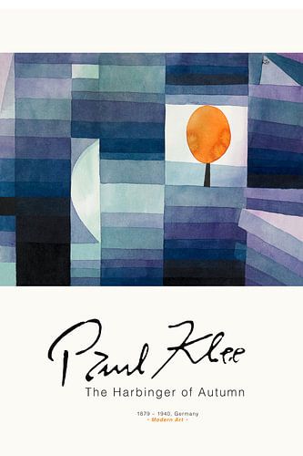 Paul Klee - Harbinger of autumn