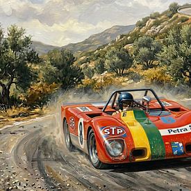 Targa Florio 1972 - Antonio Zadra en Enrico Pasolini van DeVerviersBelgium