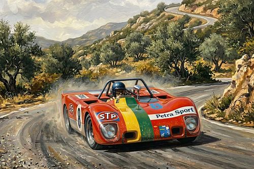 Targa Florio 1972 - Antonio Zadra en Enrico Pasolini
