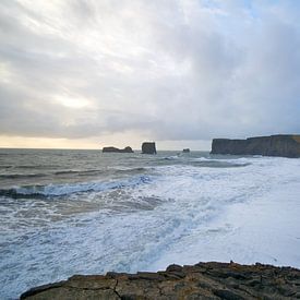 Iceland oceanview van Victor Van Rooij