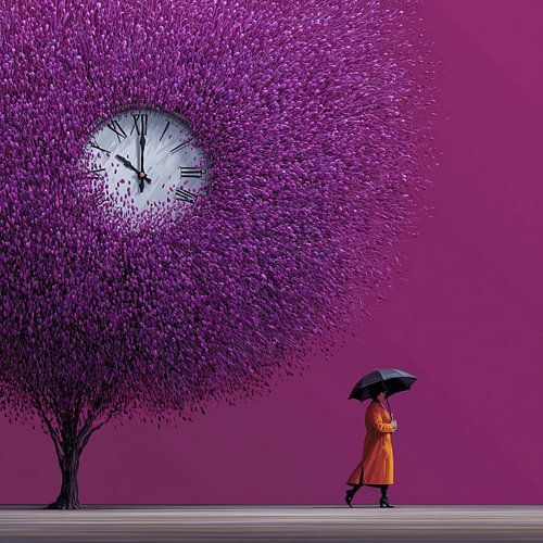 Time Walk in Purple