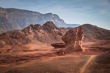 timna nationaal park of de rode canion
