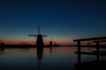 zonsopgang kinderdijk