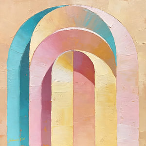 Entdecken Sie die Ruhe in „Gilded Arch 2“