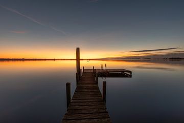 jetty and sunset by KB Design & Photography (Karen Brouwer)