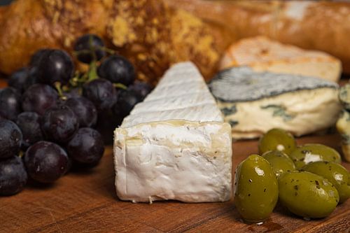 Plateau de fromage nature morte