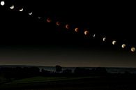 Lunar Eclipse Sequence van Peter Lambrichs thumbnail