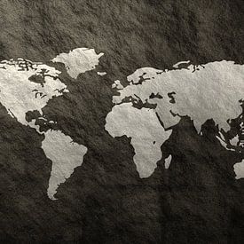 Textur-Weltkarte von World Maps
