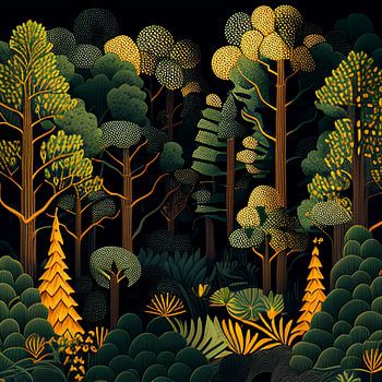 Mystical forest