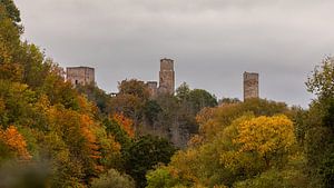 Die Ruine Brandenburg im Werratal