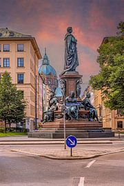 Beieren : Maxmonument München van Photoart-Naegele
