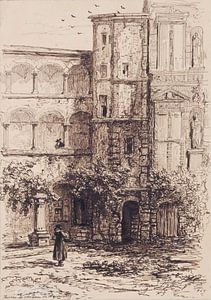 Heidelberger Schloss, François Stroobant, 1863