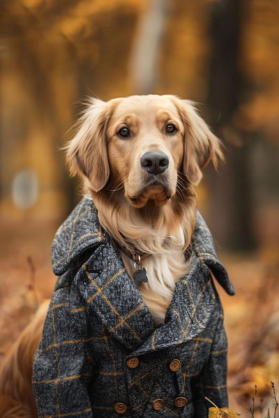 golden retriever par Imperial Art House