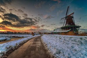 Winter auf der Zaanse-Rampe