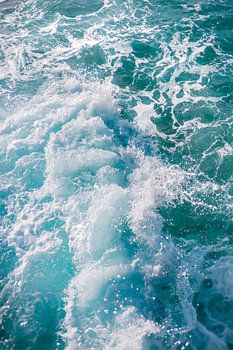 Wilde Welle Wasser Meer | Türkis Atlantik Teneriffa | Naturfotografie