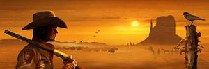 Der wilde Westen in Panorama