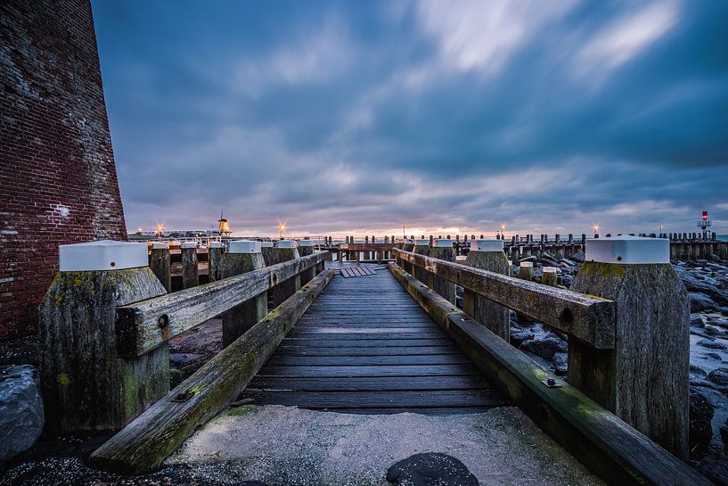 Vlissingen on the scaffolding by Robin Hardeman