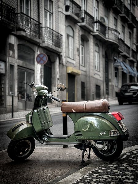Scooters in Lisbon by Dirk Rüter