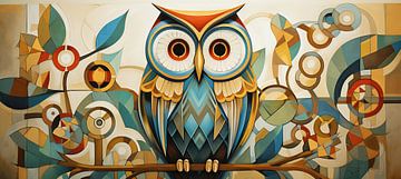 Owl by Blikvanger Schilderijen